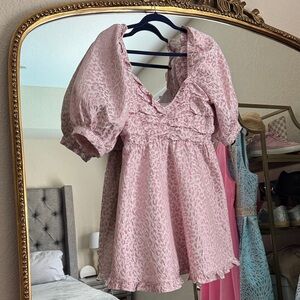 Buddy Love Pink Mini Dress